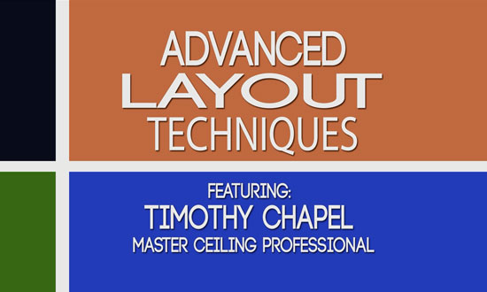 Ceiling Tile Layout Advanced