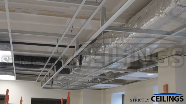 Suspended Ceiling Drops, How To Build A Suspended Ceiling Drop