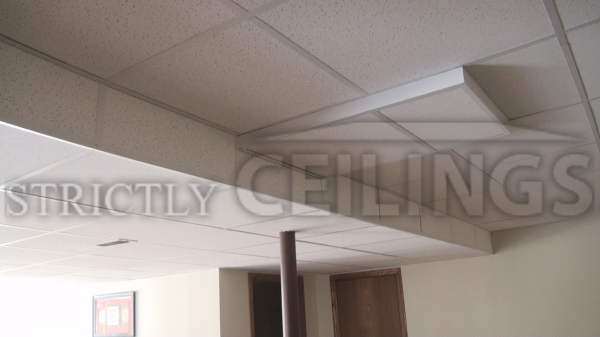 Pictures Of Basic Suspended Ceiling Drops Vertical Suspended