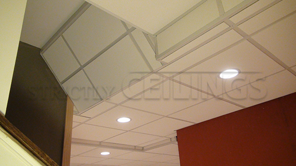 Mid Range Drop Ceiling Tiles Designs 2x2 2x4 Affordable