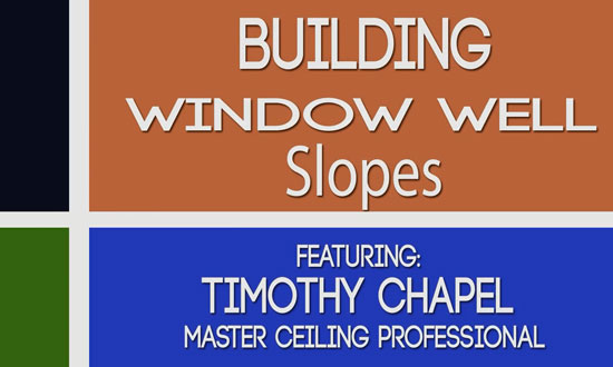 2x2 basement drop ceiling window well slope