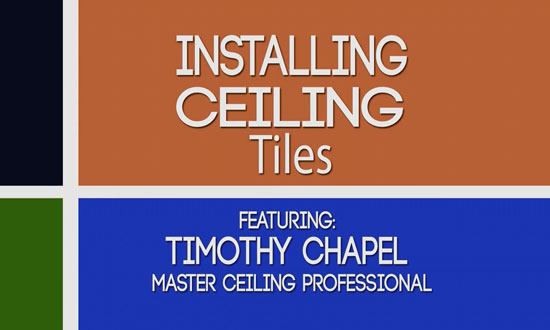 2x2 & 2x4 Suspended Ceiling Tile Installation