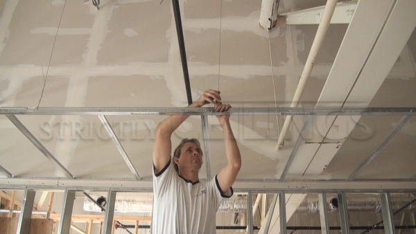 Drywall Suspended Grid Showroom Drywall Suspended Ceiling